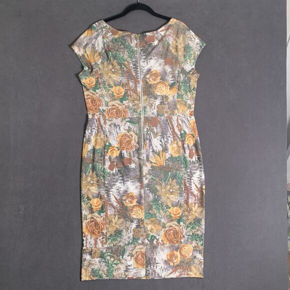 Betsey Johnson Dress 12 Bloomcore Stretch Print Summer Artsy Romantic Versatile - Picture 2 of 12